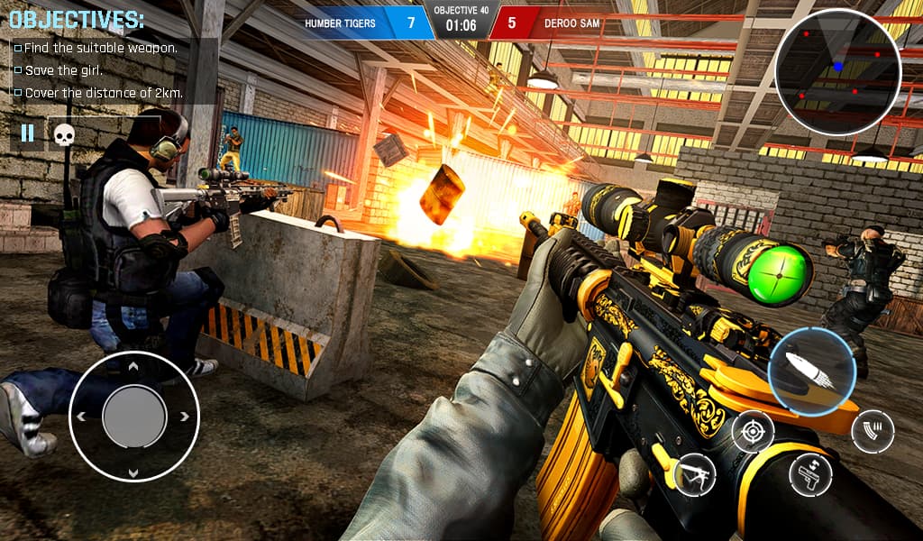 FPS Sniper Mobile Game
